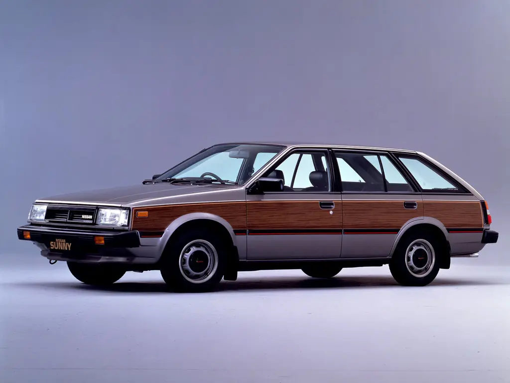 Nissan Sunny California (WB11, WHB11, WSB11) 2 поколение, рестайлинг, универсал (10.1983 - 08.1985)